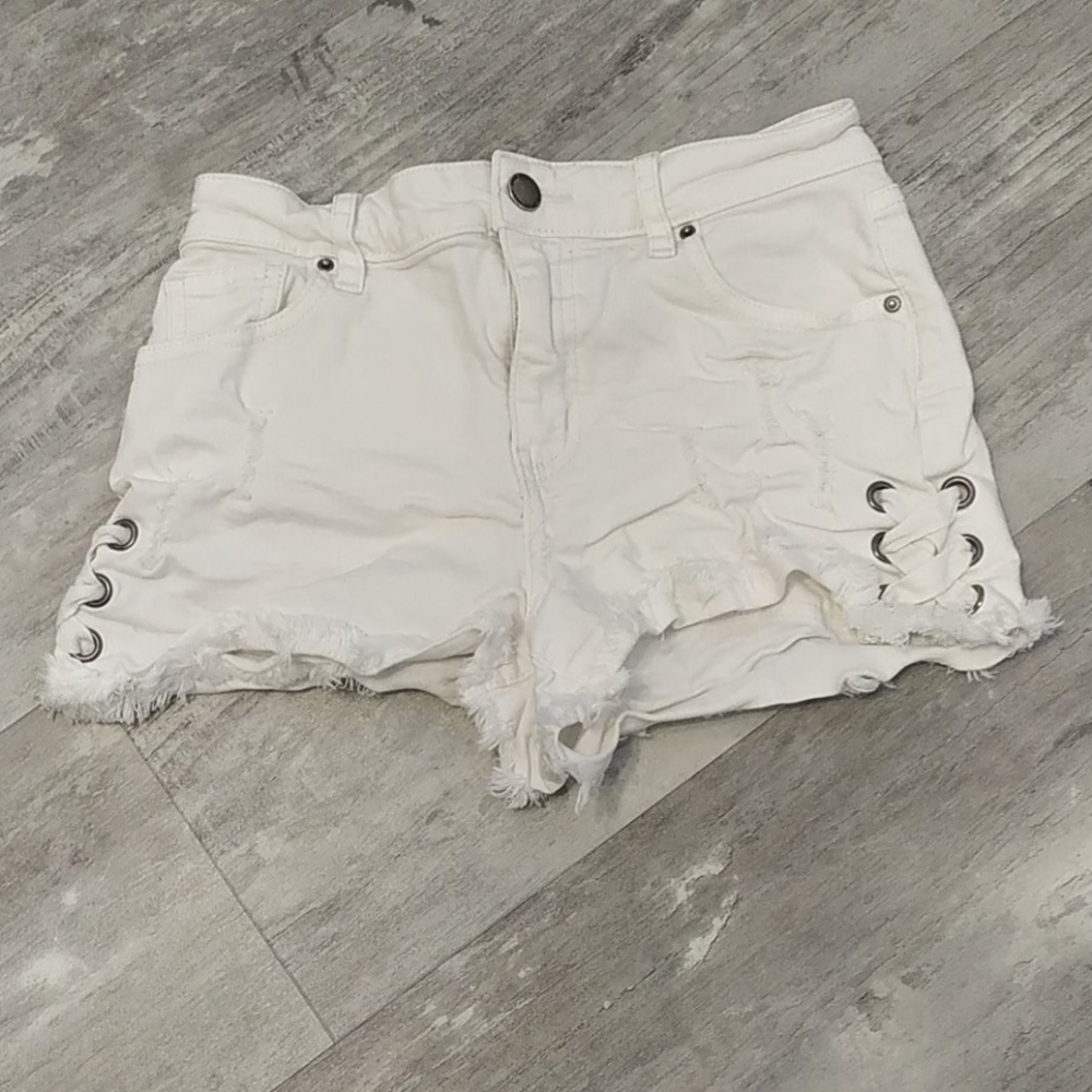 White shorts